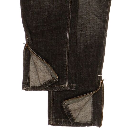 Mossimo Skinny Ankle Jeans Size 6 Womens Black Denim Stretch Measures 31 x 25 - Picture 7 of 12